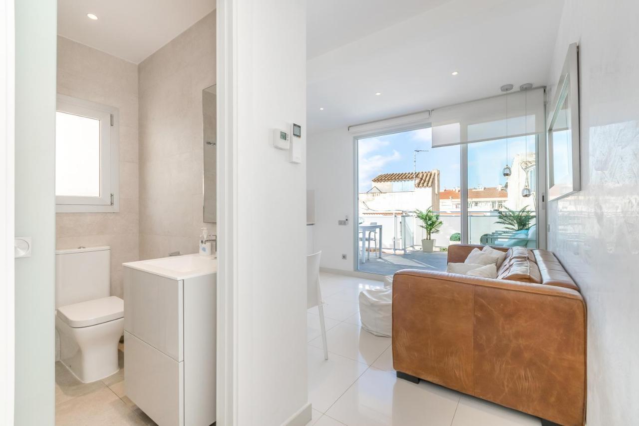 Beach Penthouse Sitges Rentals Eksteriør billede